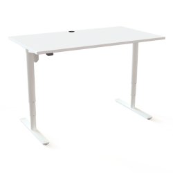 ConSet H�ve S�nkebord 140x80 - 501-49 - Hvid bordplade - hvid stel