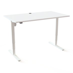 ConSet H�ve S�nkebord 140x80 - 501-49 - Hvid bordplade - hvid stel