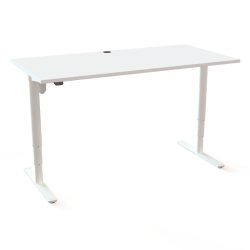 ConSet H�ve S�nkebord 160x80 - 501-49 - Hvid bordplade - hvid stel