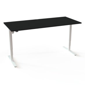 ConSet H�ve S�nkebord 180x80 - 501-49 - Sort bordplade - hvid stel