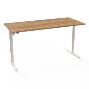 ConSet H�ve S�nkebord 180x80 - 501-49 - Valn�d bordplade - hvid stel