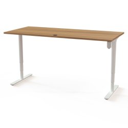 ConSet H�ve S�nkebord 180x80 - 501-49 - Valn�d bordplade - hvid stel