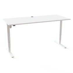 ConSet H�ve S�nkebord 180x80 - 501-49 - Hvid bordplade - hvid stel