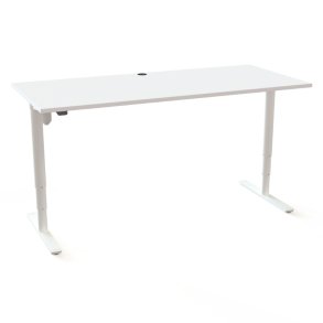 ConSet H�ve S�nkebord 180x80 - 501-49 - Hvid bordplade - hvid stel