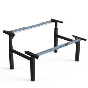 ConSet H�ve/S�nke Benchstel 501-88 - 132-172 cm - Sort