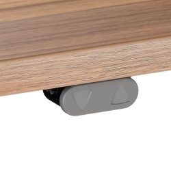 ConSet Dobbeltbord Bench 160x80 - 501-88 - Valn�d bordplade - sort stel
