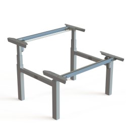 ConSet H�ve/S�nke Benchstel 501-88 - 112 cm - S�lv