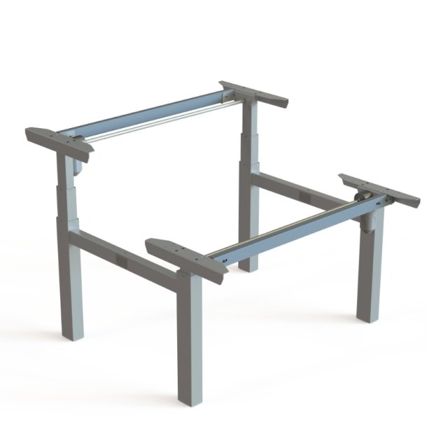 ConSet H�ve/S�nke Benchstel 501-88 - 112 cm - S�lv