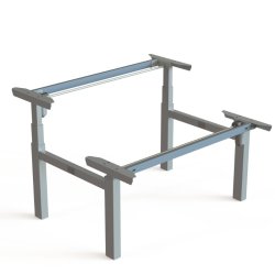 ConSet H�ve/S�nke Benchstel 501-88 - 129 cm - S�lv