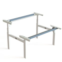 ConSet H�ve/S�nke Benchstel 501-88 - 129 cm - Hvid