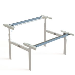 ConSet H�ve/S�nke Benchstel 501-88 - 129 cm - Hvid