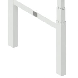 ConSet H�ve/S�nke Benchstel 501-88 - 132-172 cm - Hvid