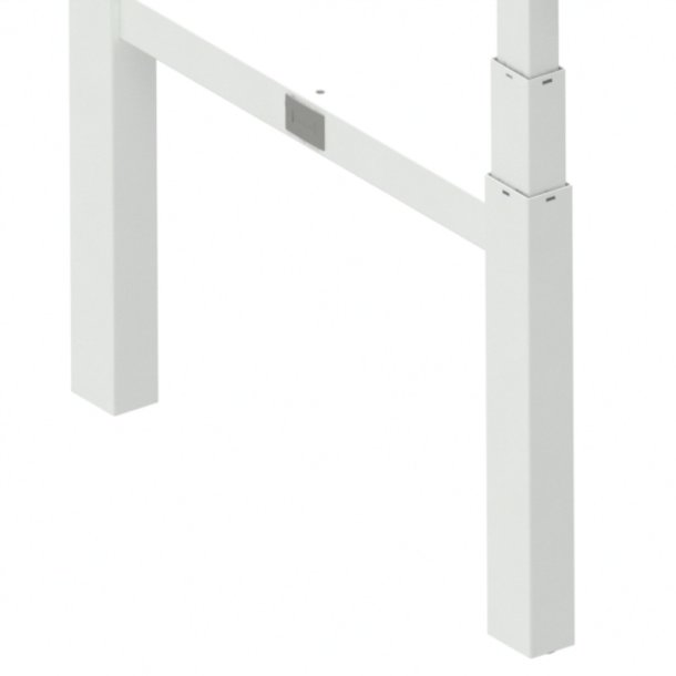 ConSet H�ve/S�nke Benchstel 501-88 - 132-172 cm - Hvid