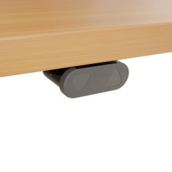 ConSet Flip-Top Nestbord 160x80 - 501-96 - B�g bordplade - hvidt stel