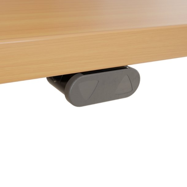 ConSet Flip-Top Nestbord 160x80 - 501-96 - B�g bordplade - hvidt stel