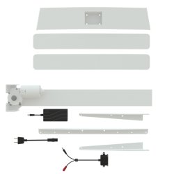 ConSet H�ve/S�nke Stel 501-9 - 79 cm - Hvid