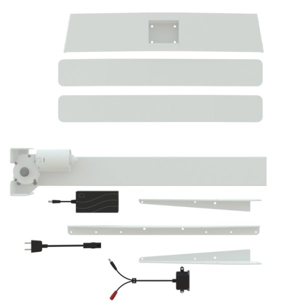 ConSet H�ve/S�nke Stel 501-9 - 79 cm - Hvid
