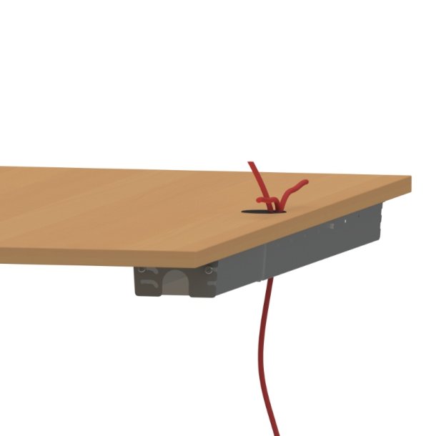ConSet Universel kabelbakke, s�lv - 501-XX CS096-166