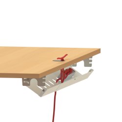 ConSet Universel kabelbakke, hvid - 501-XX CW096-166