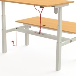 ConSet Universel kabelbakke, hvid - 501-XX CW096-166