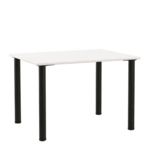 ConSet �60 mm ben i sort farve - s�t af 4 stk - 61-690-BK-1