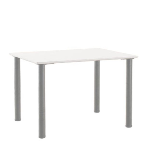ConSet �60 mm ben i alu farve - s�t af 4 stk - 61-690-SV-1