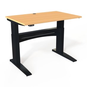 ConSet H�ve S�nkebord 120x80 - 501-11 - B�g bordplade - sort stel