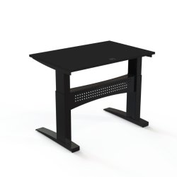ConSet H�ve S�nkebord 120x80 - 501-11 - Sort bordplade - sort stel