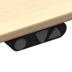 ConSet H�ve S�nkebord 180x180 - 501-11 - Ahorn bordplade - sort stel