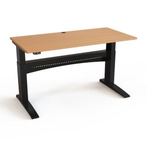 ConSet H�ve S�nkebord 160x80 - 501-11 - B�g bordplade - sort stel