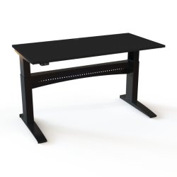 ConSet H�ve S�nkebord 160x80 - 501-11 - Sort bordplade - sort stel
