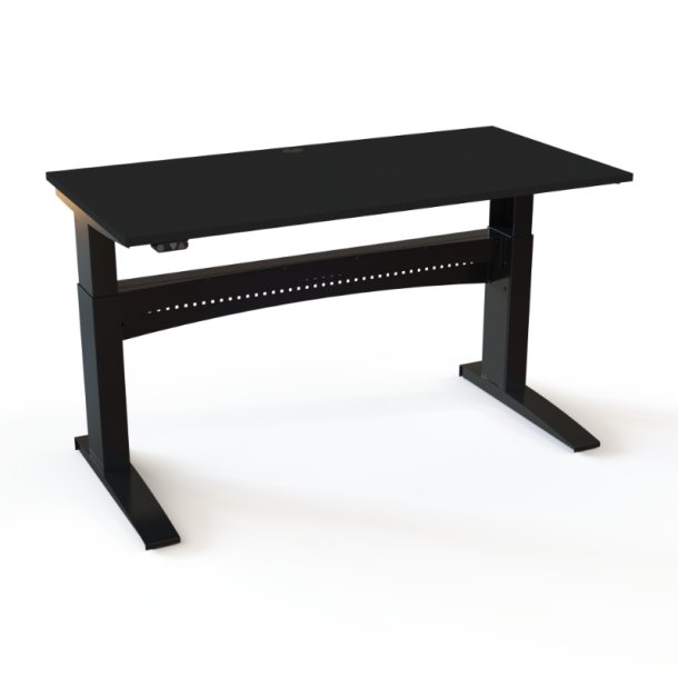ConSet H�ve S�nkebord 160x80 - 501-11 - Sort bordplade - sort stel