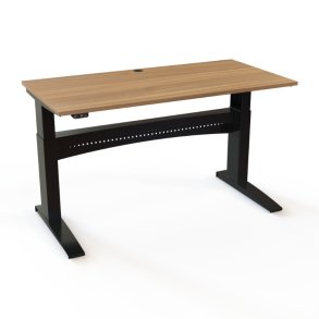 ConSet H�ve S�nkebord 160x80 - 501-11 - Valn�d bordplade - sort stel