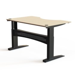 ConSet H�ve S�nkebord 160x100 - 501-11 - Ahorn bordplade - sort stel