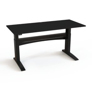 ConSet H�ve S�nkebord 180x80 - 501-11 - Sort bordplade - sort stel