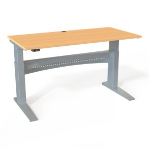 ConSet H�ve S�nkebord 160x80 - 501-11 - B�g bordplade - s�lv stel