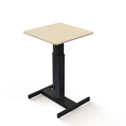 ConSet H�ve S�nkebord 60x60 - 501-19 - Ahorn bordplade - sort stel