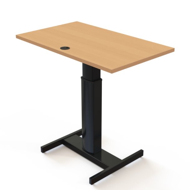 ConSet H�ve S�nkebord 100x60 - 501-19 - B�g bordplade - sort stel