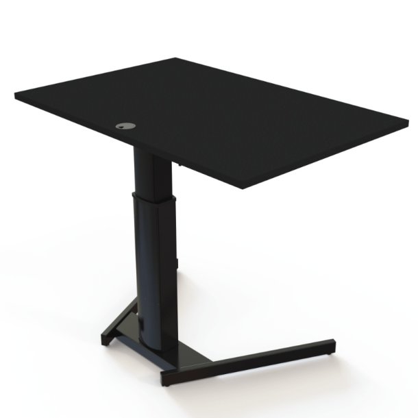 ConSet H�ve S�nkebord 120x80 - 501-19 - Sort bordplade - sort stel