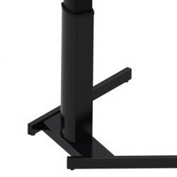 ConSet H�ve S�nkebord 138x92 - 501-19 - Hvid bordplade - sort stel