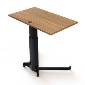 ConSet H�ve S�nkebord 100x60 - 501-19 - Valn�d bordplade - sort stel