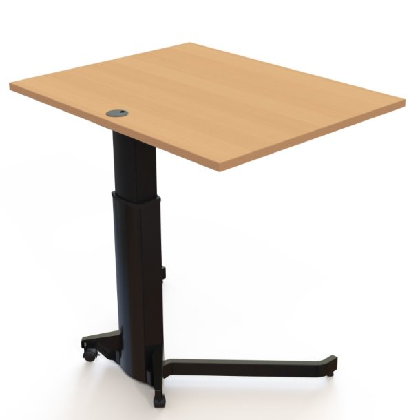 ConSet H�ve S�nkebord 100x80 - 501-19 - B�g bordplade - sort stel
