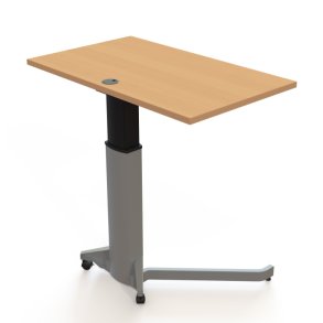 ConSet H�ve S�nkebord 100x60 - 501-19 - B�g bordplade - s�lv stel