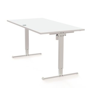 ConSet H�ve S�nkebord 160x80 - 501-20 - Hvid bordplade - hvid stel