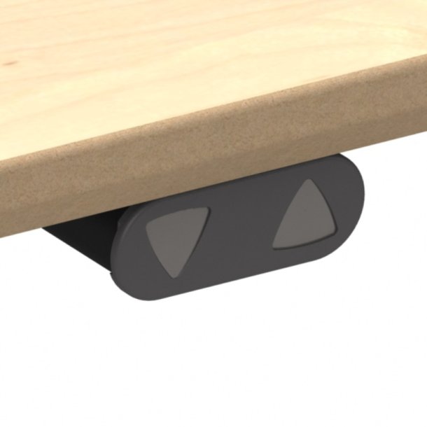 ConSet H�ve S�nkebord 180x180 - 501-23 - Ahorn bordplade - sort stel