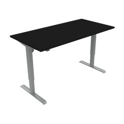 ConSet Hve Snkebord 160x80 - 501-33 - sort bordplade - grt stel