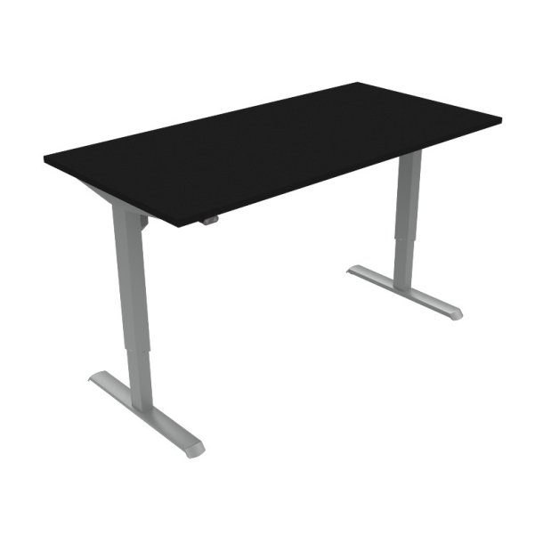 ConSet Hve Snkebord 160x80 - 501-33 - sort bordplade - grt stel