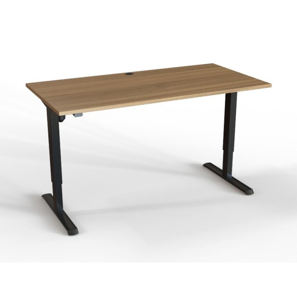 ConSet Hve Snkebord 160x80 - 501-33 - Nd bordplade - Sort stel