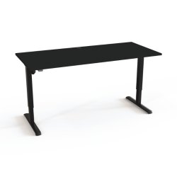 ConSet H�ve S�nkebord 180x80 - 501-33 - Sort bordplade - sort stel