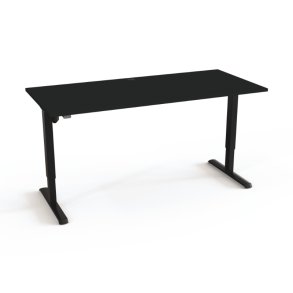 ConSet H�ve S�nkebord 180x80 - 501-33 - Sort bordplade - sort stel